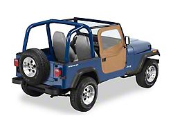 Bestop 2-Piece Full Fabric Doors; Spice (80-95 Jeep CJ7 & Wrangler YJ)