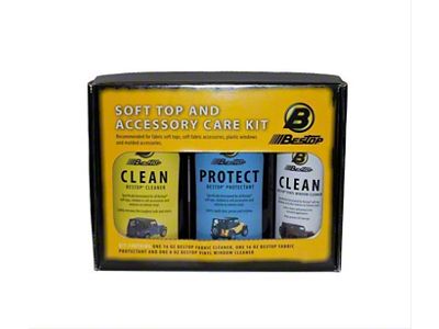 Bestop Soft Top Cleaner and Protectant Package