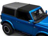 Bestop Sunrider for Factory Hard Tops; Black Twill (21-25 Bronco 2-Door)