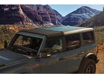 Bestop Sunrider for Factory Hard Tops; Black Twill (21-25 Bronco 4-Door)