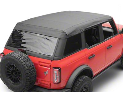 Bestop Trektop Soft Top; Black Diamond (21-24 Bronco 4-Door)