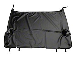 Bestop Duster Deck Cover; Black Crush (80-91 Jeep CJ7 & Wrangler YJ w/ Hard Top)