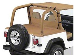 Bestop Duster Deck Cover; Spice (92-95 Jeep Wrangler YJ w/ Supertop)