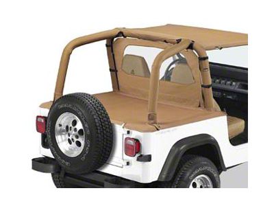 Bestop Duster Deck Cover; Spice (92-95 Jeep Wrangler YJ w/ Supertop)