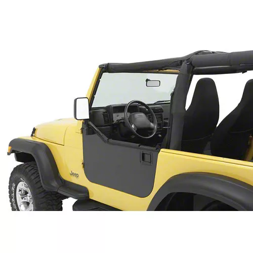 Bestop Jeep Wrangler HighRock 4x4 Element Upper Fabric Half