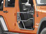 Bestop HighRock 4x4 Element Front Doors; Textured Matte Black (07-18 Jeep Wrangler JK)