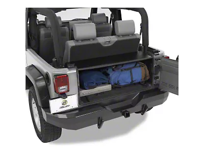 Bestop Wrangler Instatrunk, 4pc Kit, Matte Black 42701-01 (97-06  