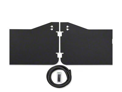 Bestop Front Door Element Panels; Black (20-25 Jeep Gladiator JT)