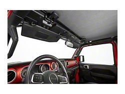 Bestop Header Extended Safari Style Bikini Top; Black Diamond (24-25 Jeep Gladiator JT)