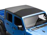 Bestop Sunrider for Factory Hard Tops; Black Twill (20-26 Jeep Gladiator JT)