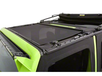 Bestop Sunscreen for Sunrider Factory Hard Tops; Mesh (20-25 Jeep Gladiator JT)