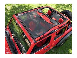 Bestop Targa-Style Bikini Top; Mesh (20-25 Jeep Gladiator JT)