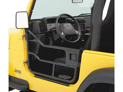 Bestop HighRock 4x4 Element Doors; Matte Black (80-95 Jeep CJ7 & Wrangler YJ)