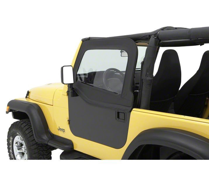 Bestop Jeep Wrangler HighRock 4x4 Element Upper Fabric Half