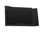 Bestop Replacement Quarter Tinted Window; Black Twill; Driver Side (18-25 Jeep Wrangler JL 4-Door w/ Soft Top)
