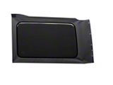 Bestop Replacement Quarter Tinted Window; Black Vinyl; Driver Side (18-25 Jeep Wrangler JL 4-Door w/ Soft Top)