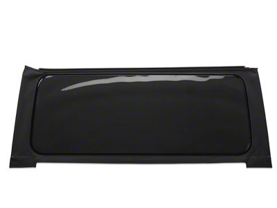 Bestop Replacement Rear Tinted Window; Black Twill (18-25 Jeep Wrangler JL w/ Soft Top)
