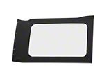Bestop Replacement Quarter Tinted Window; Black Vinyl; Driver Side (18-23 Jeep Wrangler JL 2-Door w/ Soft Top)