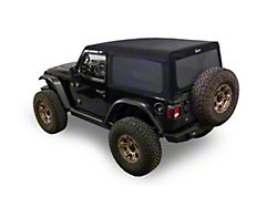 Bestop Supertop Glide Soft Top; Black Twill (18-26 Jeep Wrangler JL 2-Door)
