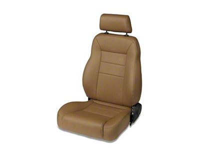 Bestop Trailmax II Pro All Vinyl Front Seat; Spice; Passenger Side (76-06 Jeep CJ7, Wrangler YJ & TJ)