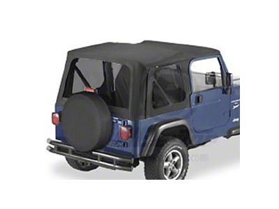 Bestop Replace-A-Top with Tinted Windows; Black Diamond (03-06 Jeep Wrangler TJ w/ Full Steel Doors)