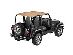 Bestop Safari-Style Strapless Bikini Top; Spice (97-02 Jeep Wrangler TJ w/ Bestop Windshield Channel 51210-01)