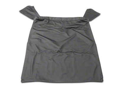 Bestop Sailcloth Replace-A-Top with Tinted Windows; Black Vinyl (88-95 Jeep Wrangler YJ w/ Half Doors)