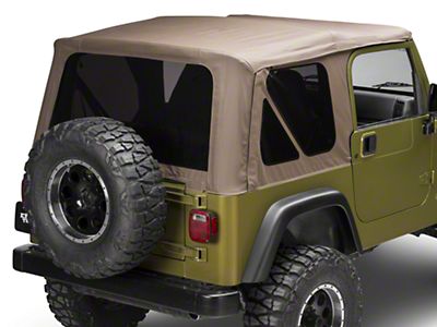Bestop Jeep Wrangler Sailcloth Replace-a-Top - Spice 79122-37 (97 