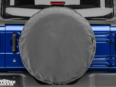 Bestop Spare Tire Cover; Black Diamond (66-18 Jeep CJ5, CJ7, Wrangler YJ, TJ & JK)