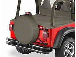 Bestop Spare Tire Cover; Spice (66-18 Jeep CJ5, CJ7, Wrangler YJ, TJ & JK)