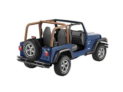 Bestop Sport Bar Covers; Spice (97-02 Jeep Wrangler TJ)