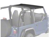 Bestop Strapless Bikini Top; Black Denim (97-02 Jeep Wrangler TJ)
