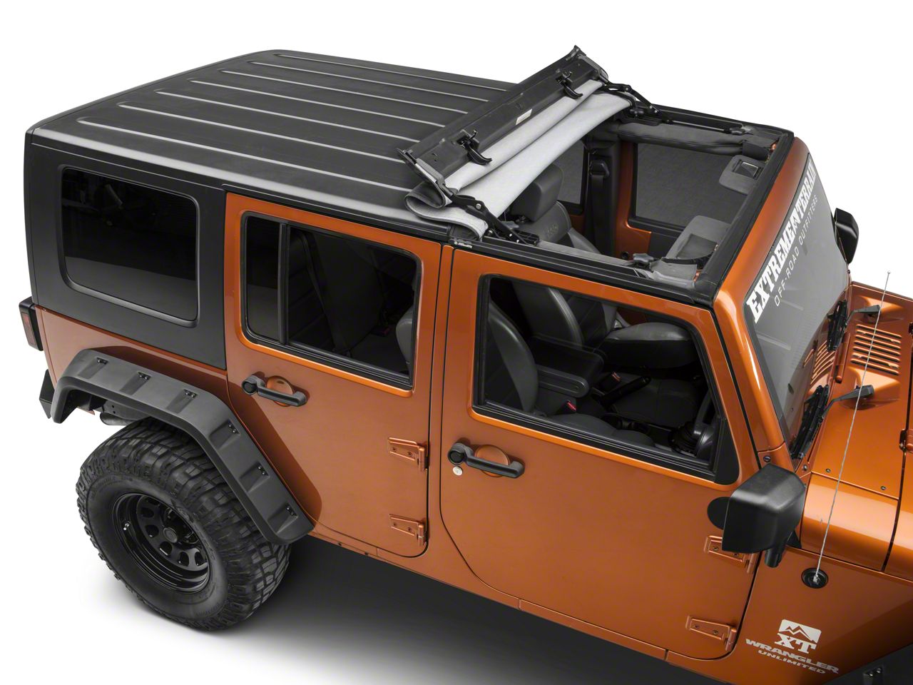 How to Install a Bestop Sunrider for Hardtop - Black Diamond