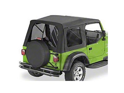 Bestop Supertop Classic Replacement Soft Top with Tinted Windows; Black Diamond (97-06 Jeep Wrangler TJ, Excluding Unlimited)