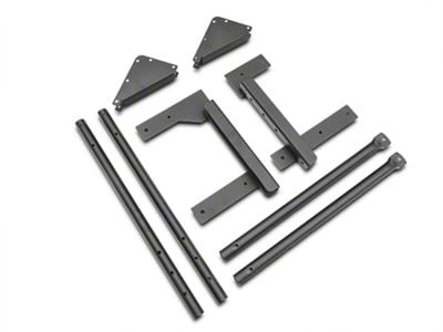 Bestop Tailgate Rack Bracket for Universal Rack System (87-06 Jeep Wrangler YJ & TJ)