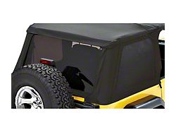 Bestop Tinted Replacement Window Kit for Trektop NX; Black Diamond (97-06 Jeep Wrangler TJ, Excluding Unlimited)