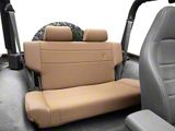 Bestop Trailmax II Fold and Tumble Rear Bench Seat; Spice (97-06 Jeep Wrangler TJ)