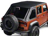 Bestop Replace-A-Top for Trektop NX; Black Diamond (07-18 Jeep Wrangler JK 4-Door w/ Trektop NX)