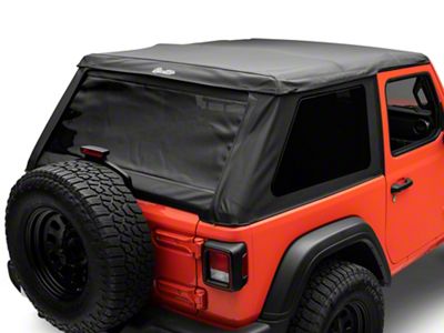 Bestop Trektop NX Soft Top; Black Diamond (18-25 Jeep Wrangler JL 2-Door)