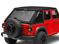 Bestop Trektop NX Soft Top; Black Twill (18-25 Jeep Wrangler JL 4-Door)