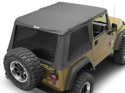 Bestop Trektop NX Soft Top; Black Denim (97-06 Jeep Wrangler TJ, Excluding Unlimited)