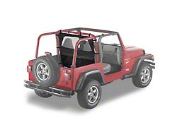 Bestop Windjammer; Black Denim (97-02 Jeep Wrangler TJ)