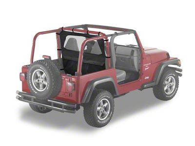 Bestop Windjammer; Black Diamond (03-06 Jeep Wrangler TJ)