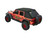 Bestop Trektop Ultra Soft Top; Black Twill (18-25 Jeep Wrangler JL 4-Door)