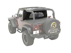 Bestop Wrap-Around Windjammer; Black Diamond (03-06 Jeep Wrangler TJ)