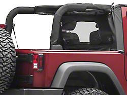 Bestop Wrap-Around Windjammer; Black Diamond (07-18 Jeep Wrangler JK 2-Door)
