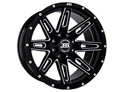 Big Baller Brand LB4 Gloss Black Milled 6-Lug Wheel; 20x9; 0mm Offset (22-25 Tundra)