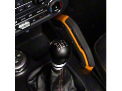 Billetworkz Short Teardrop Weighted 6-Speed Shift Knob; Matte Black (21-26 Bronco w/ Manual Transmission)