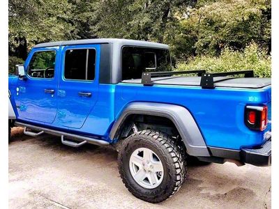 BillieBars Low Profile Bed Rack (20-25 Jeep Gladiator JT w/ Trail Rail Cargo Management System)