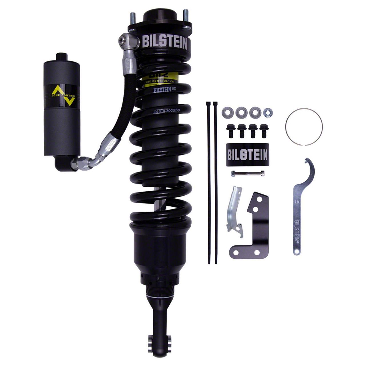 Bilstein B8 8112 ZoneControl CR Series Front Coil-Over Shock for 1 to 3.50-Inch Lift; Driver Side (10-24 4Runner w/ KDSS System)